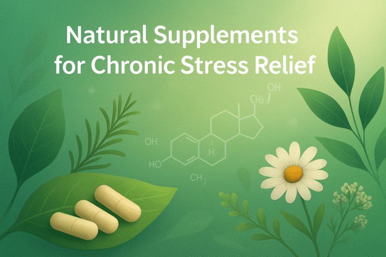natural supplements for chronic stress management