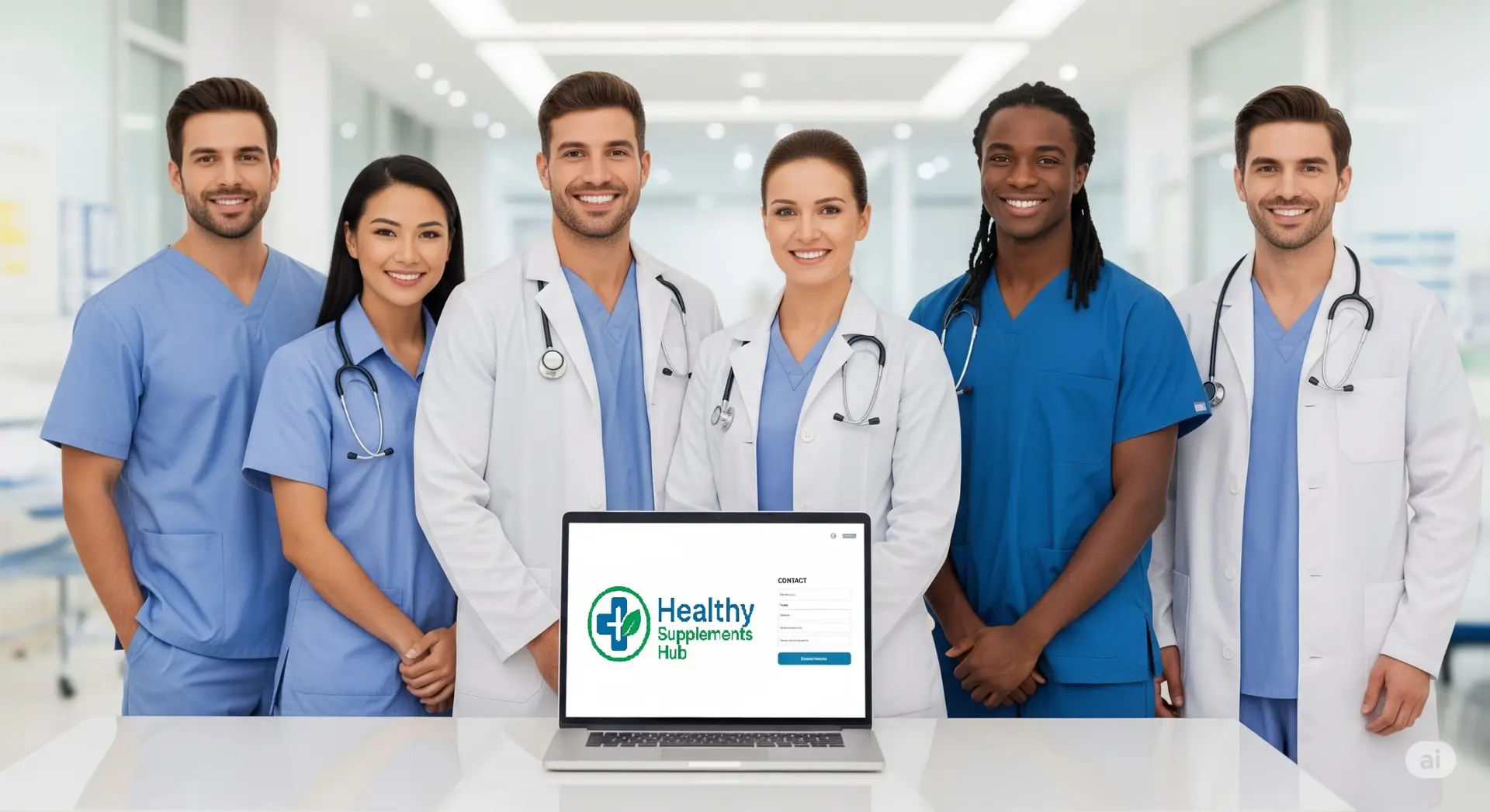 A welcoming image inviting you to contact Healthy Supplements Hub and our team of medical experts.