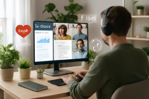 stress management for remote workers solutions