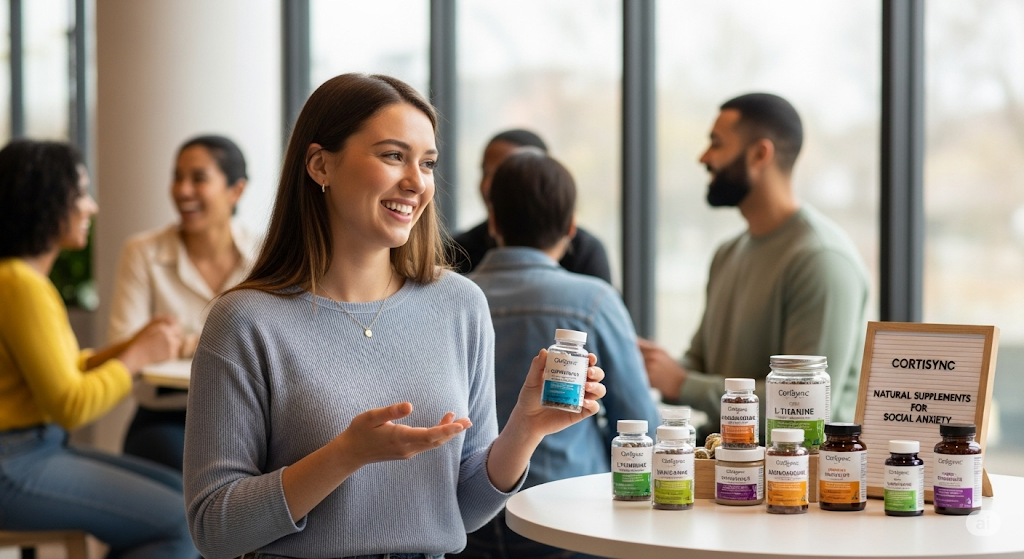 best natural supplements for social anxiety featuring CortiSync