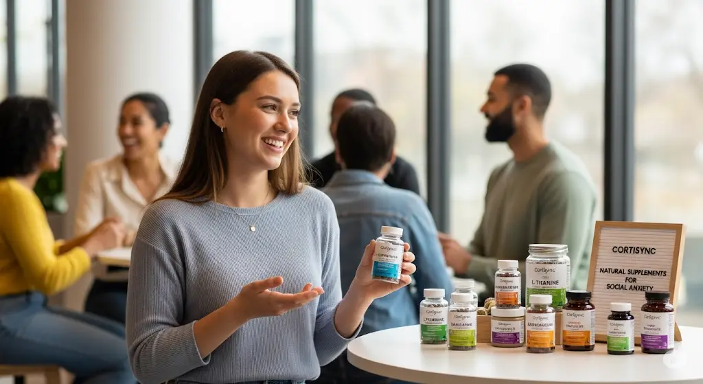 best natural supplements for social anxiety featuring CortiSync