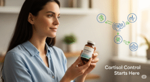 What is cortisol stress hormone effects on body weight sleep mood with natural management solutions