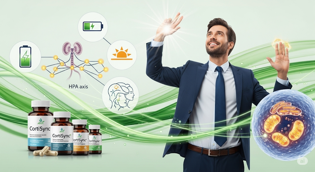 Alt: "5 best supplements for chronic fatigue and stress featuring CortiSync for energy restoration"