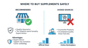 Buy CortiSync supplements guide showing 5 verified sellers with pricing comparison and official store benefits