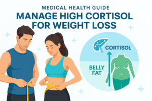 Manage high cortisol weight loss with proven strategies and supplements