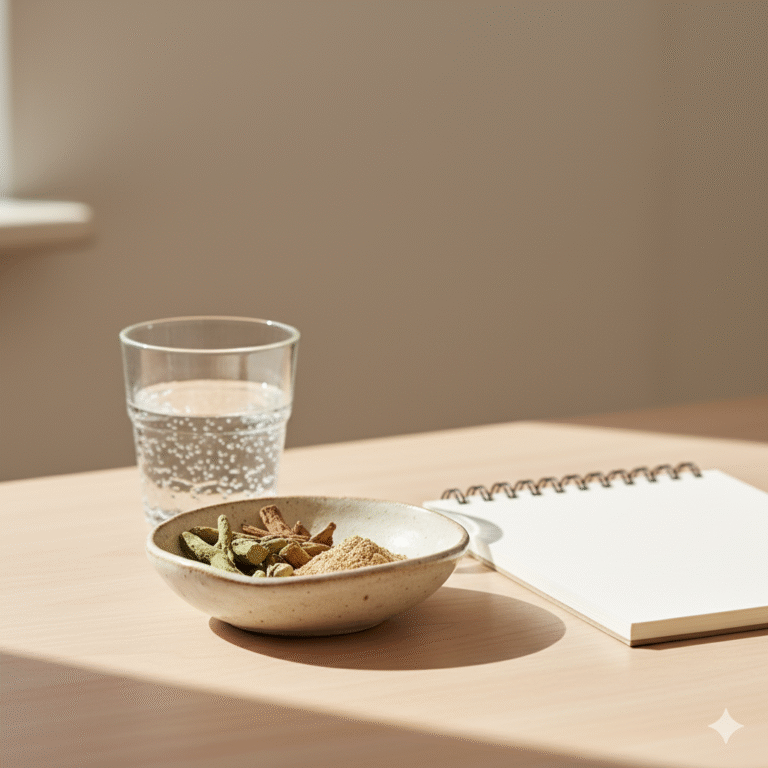 Ashwagandha for stress — calm focus routine